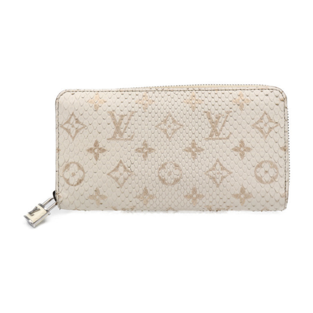 Louis Vuitton Long Wallet White Python Zippy - image 2